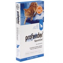 Profender Vermifugo Gatos - 2,5 a 5kg